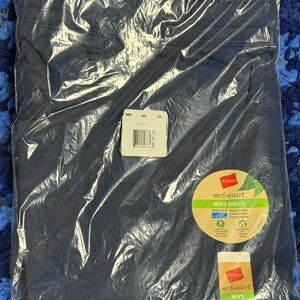 Hanes EcoSmart Men's Sweats in Navy Size 2XL